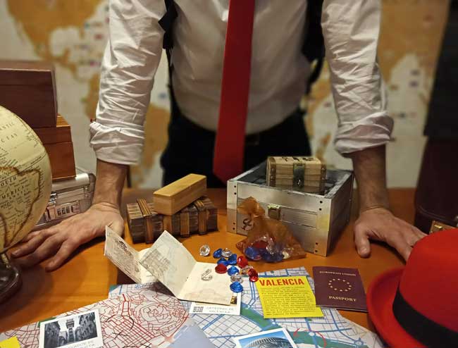 escape room Valencia Sandiego: Agencia de detectives