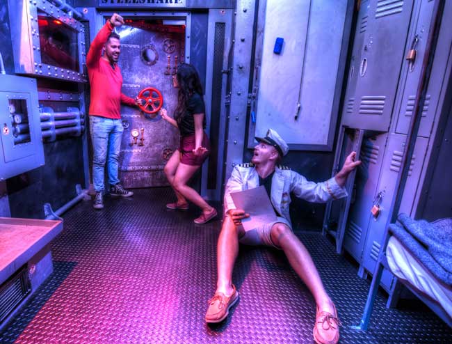 escape room La Coruña Emergencia submarina