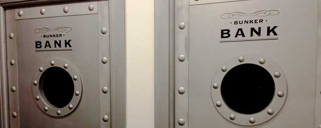 escape room Valladolid The bunker bank